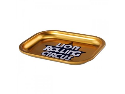 26260 kovova tacka lion rolling circus 18x14cm