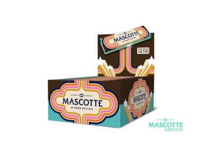 Papieriky Mascotte® King Size Slim M TOWN EDITION+tips