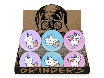 wholesale plastic grinders display kitty LRG