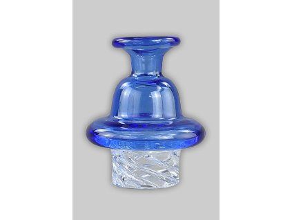 Glass Spinner Carb Cap Blue