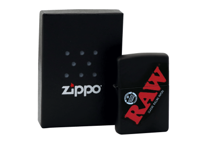 RAW ZIPPO BLACK 01