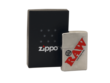 RAW ZIPPO SILVER 01