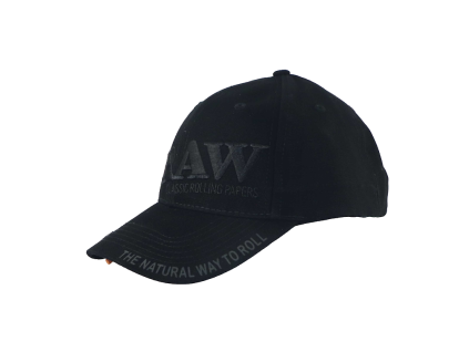 RAW HAT BLACK ON BLACK 04