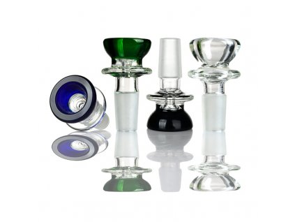 skleneny kotol s obrubou na uchopenie mix farieb sg 14mm 4ks oc 6 90