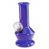 skleneny mini bong s farbenym povrchom 130mm 55 28mm modry
