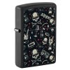 zippo grunt pattern with skulls 60007008