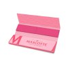 mascotte slim size rolling paper and tips pink edition magnetic closure x 14004 inside
