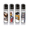 clipper 4er set abstrakt