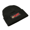 RAW HAT STASH BEANIE BLACK 01