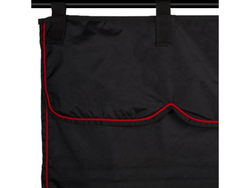 Taška na box - čierna/čierna - červená
