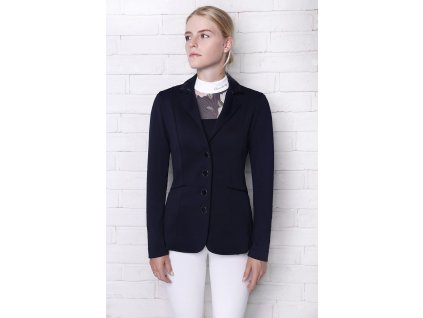 Fleur de lys Glitter women´s competition jacket - Navy