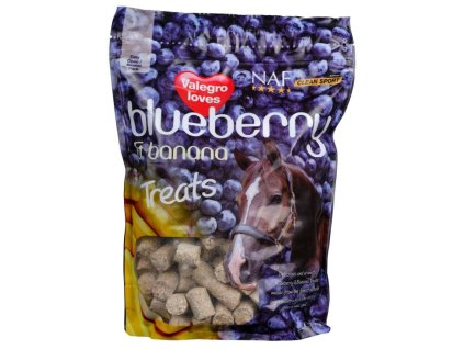 Blueberry treats pre kone s čučoriedkou a banánom 1 kg