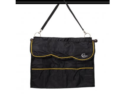 storage bag black black gold