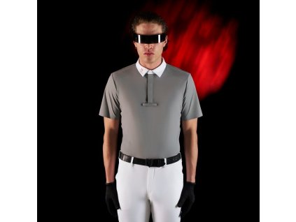 0046849 ridertech mens competition polo shirt with short sleeves and buttons etm00173 750