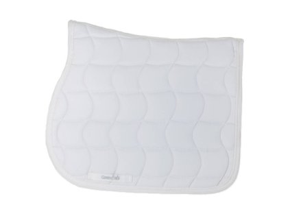 Saddle pad showjumping Greenfield - white/white - white