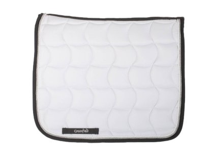 Plstenka drezúrna Greenfield - biela/sivá - biela/strieborná