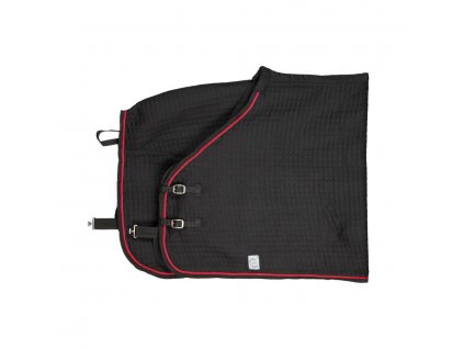 Thermo rug Greenfield - black/black - red