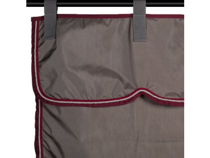 Storage bag Greenfield - grey/burgundy - silver/burgundy