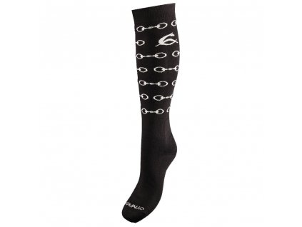 Acavallo Snaffle Knee cotton socks