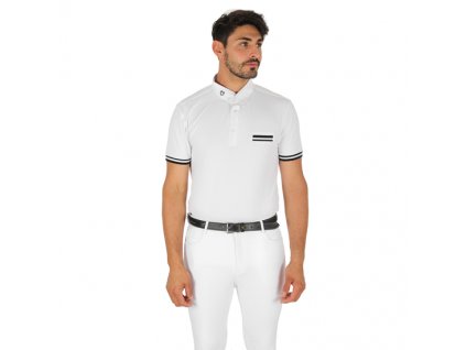 Equestro Garen men's slim fit competition polo shirt