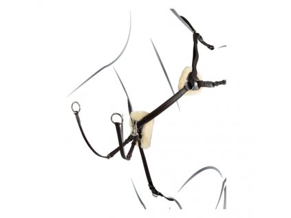 Equestro 5-point hunting breastplate with fork