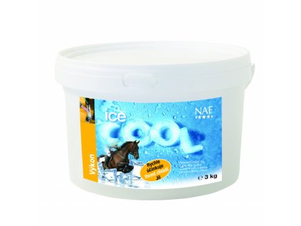 Ice cool, chladivý íl s minerálmi na unavené nohy (Balenie 3 kg)