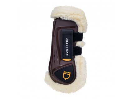 Equestro tendon bootsTPU and synthetic sheepskin