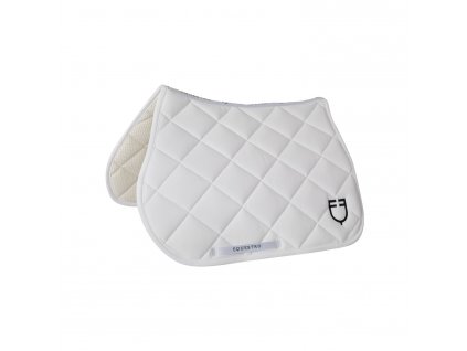 Equestro White Line jumping saddle pad