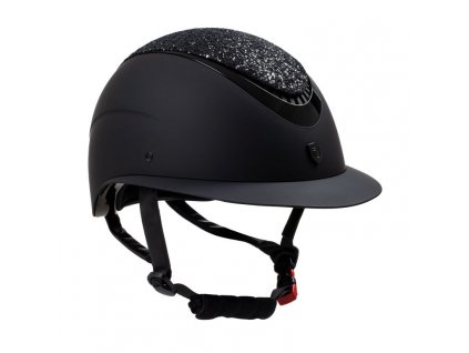 Equestro Shine riding helmet - large visor