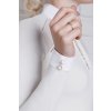 Fleur de lys Poppy Cream Competition Shirt
