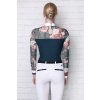 Fleur de lys Cindy Flower Green Competition Shirt