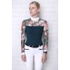 Fleur de lys Cindy Flower Green Competition Shirt