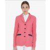 Equestro women's competition jacket in perforated technical fabric