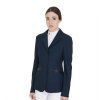 Equestro women's competition jacket in perforated technical fabric