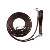 Equestro leather draw reins