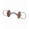 Beris Loose Ring Snaffle With Tongue Port Bar, Ring 7.5 Cm