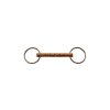 Umbria unjointed copper mouth snaffle