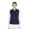 Equestro women's technical vest in breathable fabric