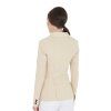 Equestro women's three-button competition jacket, perforated fabric