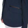 Equestro women's three-button competition jacket, perforated fabric