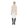 Equestro women's three-button competition jacket, perforated fabric