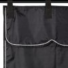 stable curtain black black silver (1)