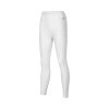 Rajtky dámske Kingsland Kristin kompresné, celosedový grip biele