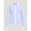 Košeľa dámska preteková Tommy Hilfiger Essex Stretch Oxford MULTI