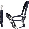 halter leadrope navy