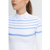 Womens Equestrian Competition Shirt blue Hazel (1)
