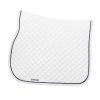 Pony saddle pad piping Greenfield - white/white - navy/black