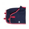Thermo rug pony Greenfield - navy/red - white