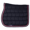 Saddle pad showjumping Greenfield - navy/navy - white/red