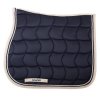 Saddle pad showjumping Greenfield - navy/beige - navy/beige